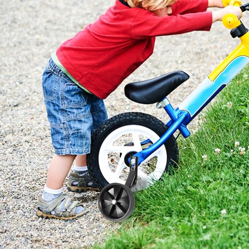Juego de Ruedas de Entrenamiento y Estabilizadores UPKOCH para Bicicletas de 12-16 Pulgadas, Soporte Resistente para Seguridad al Montar en Bicicleta miniatura 5