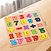 Number Blocks Toys for Kids,Alphabet Puzzle,Toddler Wooden Puzzles for Toddlers 3-5,Preschool Educational Gift