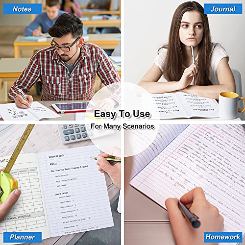 Carnets de composition lignés feela B5 pastel lot de 8 pour notes - 7