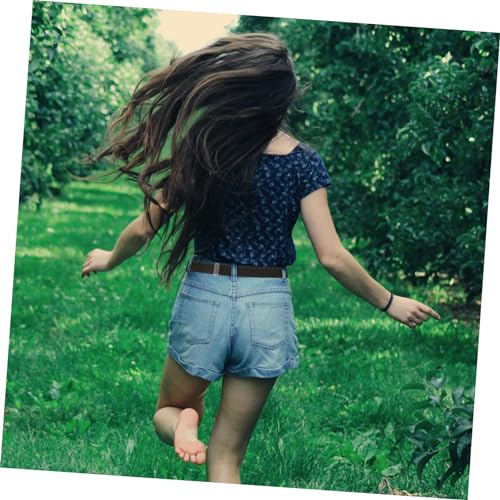 KESYOO 2pcs Elastic Waist Belt Stretchy No Buckle Waistband for Boys Jean Dress Pants Comfortable Fashion Accessory4