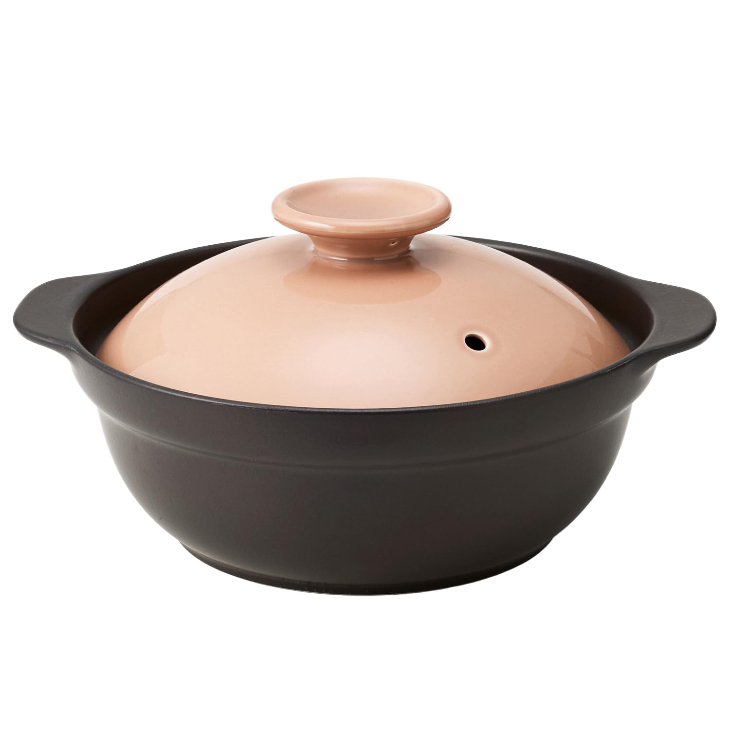 TAMAKI T-960288 Thermatec Single Person Induction Pot, Ultra Lightweight IH Earthenpot, No. 8, Pink Beige, 11.8 x 10.0 x Height 5.9 x Bottom Diameter 6.4 inches (30 x 25.5 x 15 x 16.3 cm), Easy to-image-37