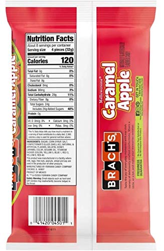 Brach’s Caramel Apple Mellowcream Candy Corn, 9oz (3 Pack)