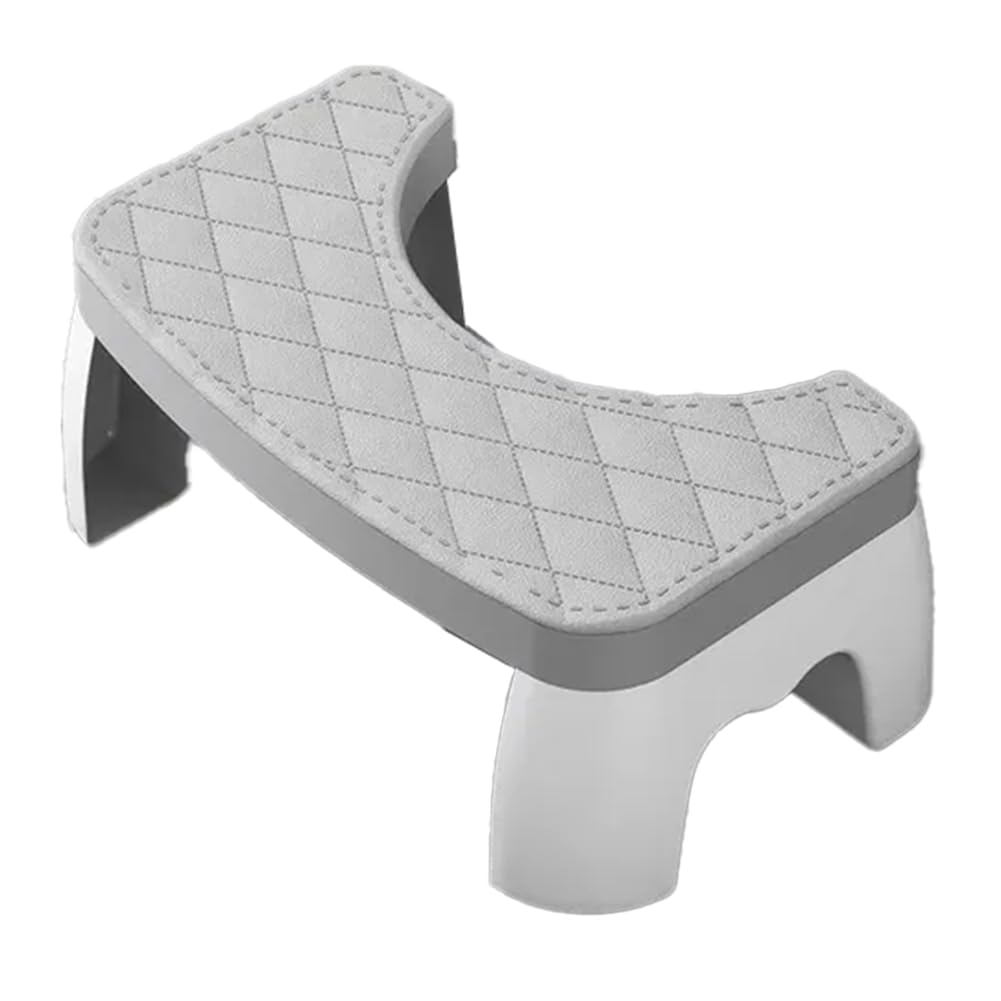 Sgabello WC per adulti, accessorio da bagno, rimovibile e antiscivolo