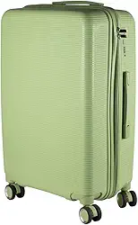 Mala de Viagem Media em Polipropileno 4 rodas 360 - AeroMalas Capadócia (Verde)