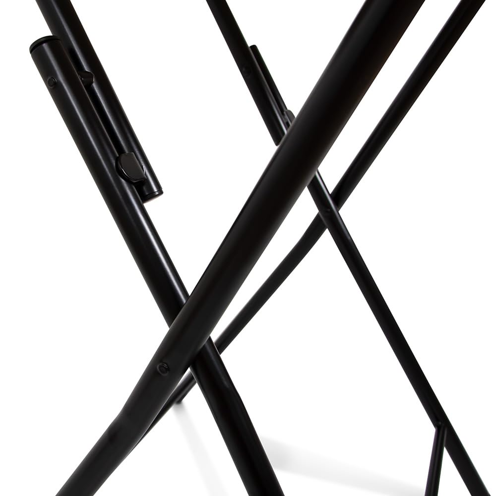 Milton & Oldbrook Table Pliante 60 x 60 cm Valongo Noir
