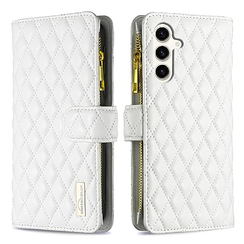 Protection Samsung S23 FE antichoc étui femme blanc avec support