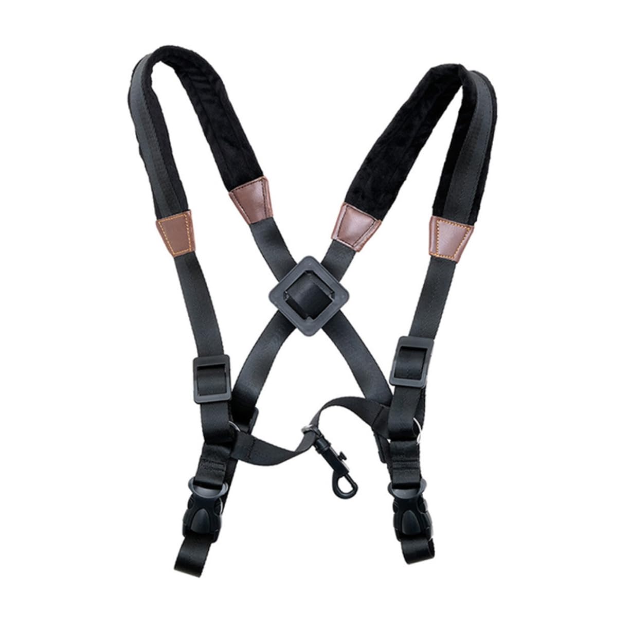 GOOHOCHY Nylon Saxophone Harness Strap Chest and Shoulder Belt for Alto Tenor Baritone Compact Design for Easy Carrying Present for Young Saxophonists