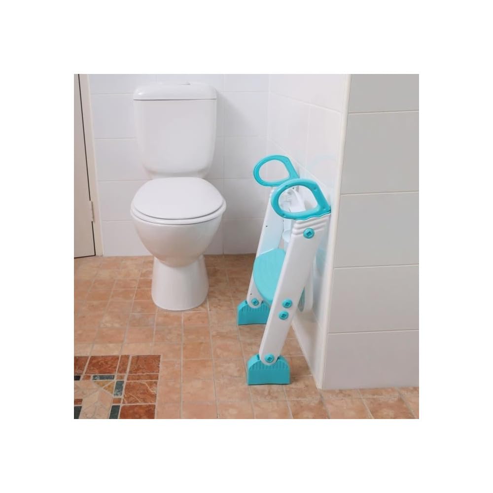 Dreambaby Step-Up Nocnik treningowy nakładka na toaletę - 2-poziomowa regulowana - Aqua-Model G6015