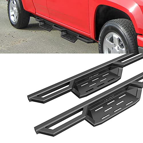 Estribos laterales HD Ridez acero inoxidable para camioneta miniatura 4