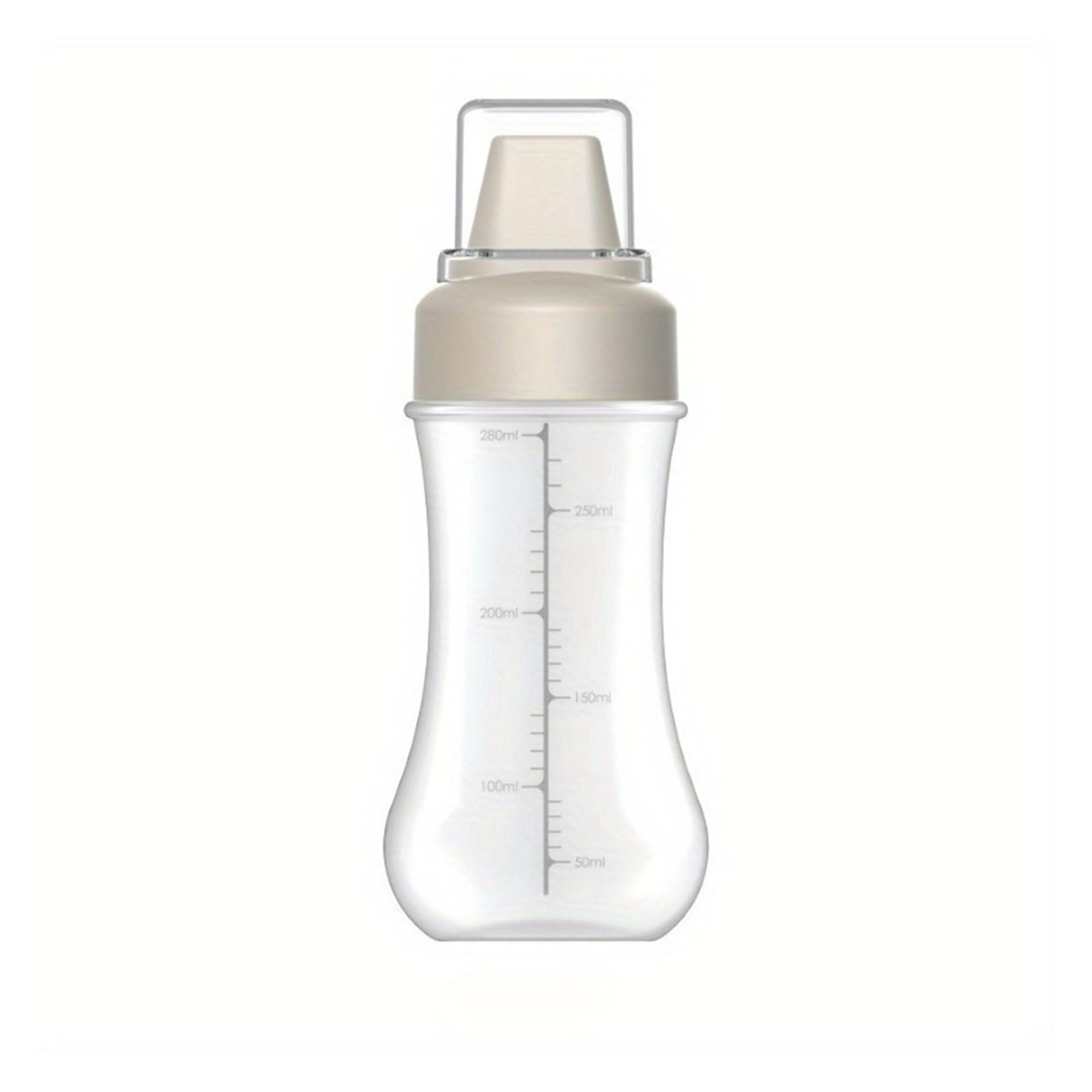 1pc, 3pcs Squeeze Bottles, 5-hole Refillable Sauce Squeeze Bottles - PVC-free Plastic Kitchen Containers,Household Condiment Dispensers(Five Hole White)