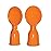Infantino Couple a Spoons, Baby Food Pouch Toppers with Travel Case, No-Leak Spoons for Baby Puree Food, 2-Pack