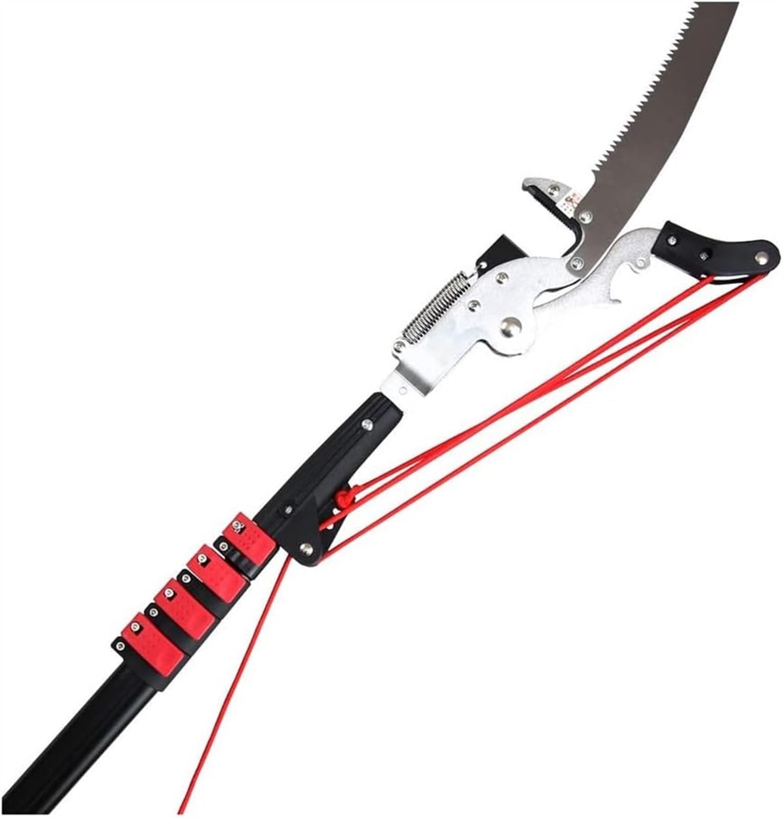 Seghe ad asta telescopica, potatori professionali for alberi Sega for potatura estensibile Sega for rami da giardinaggio paesaggistica Attrezzi for troncarami (Size : 7.2m)