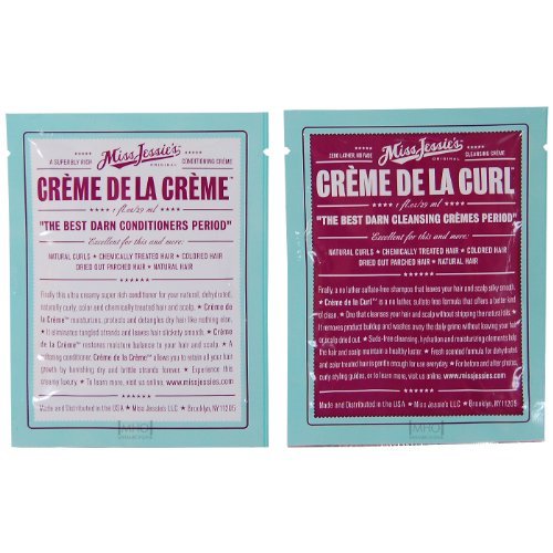 Miss Jessie's Creme De La Curl Travel Set (Cleansing Creame & Conditioning Creme) by Miss Jessie's