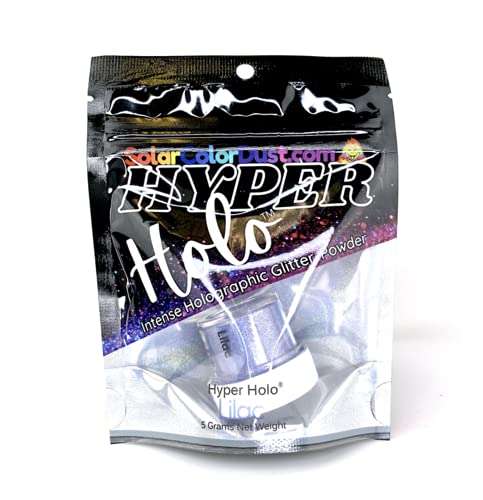 Hyper Holo® - High Intensity Holographic Glitter Powder - 5 gram Jar (Lilac)