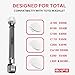 THU9090R 6 Inches Hose Extension for TOTO C110/E200/S300/S400 WASHLET, 7/8 Male to 7/8 Female,Stops Leaking of Bidet Sprayer T Adapter Connection to Toilet Tank