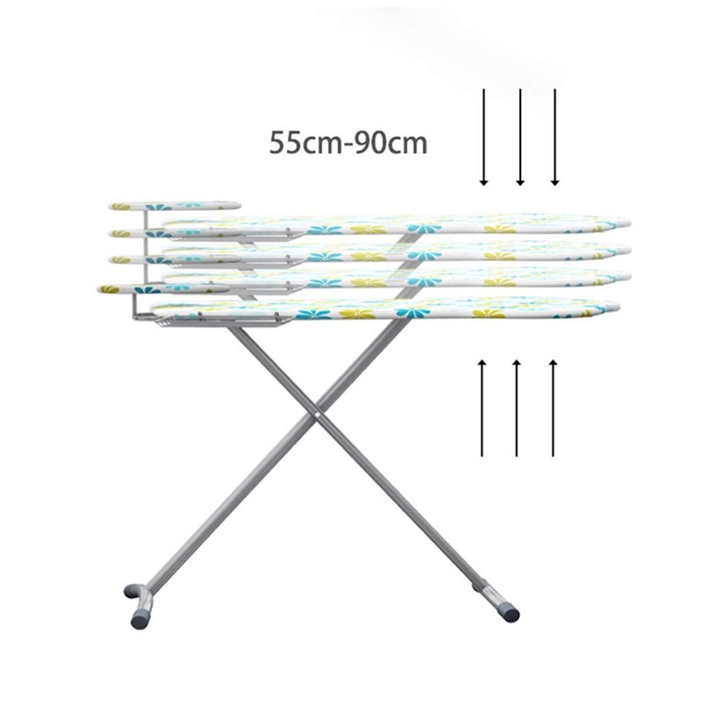 Herramienta de Limpieza Tabla de Planchar Ajustable, Ventilación de Malla de Acero Tabla de Planchar Camisa de Manga Soporte de Hierro Hogar Dormitorio Lavandería Mesa de Planchar