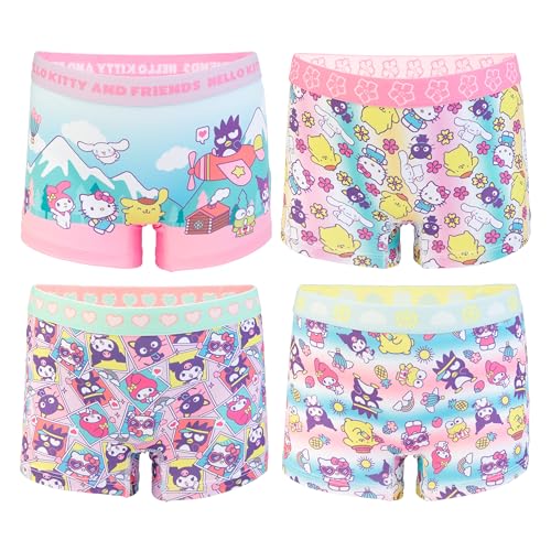 Hello Kitty Girls' 100% Combed Cotton Underwear in Sizes 2/3t, 4t, 4, 6 and 8