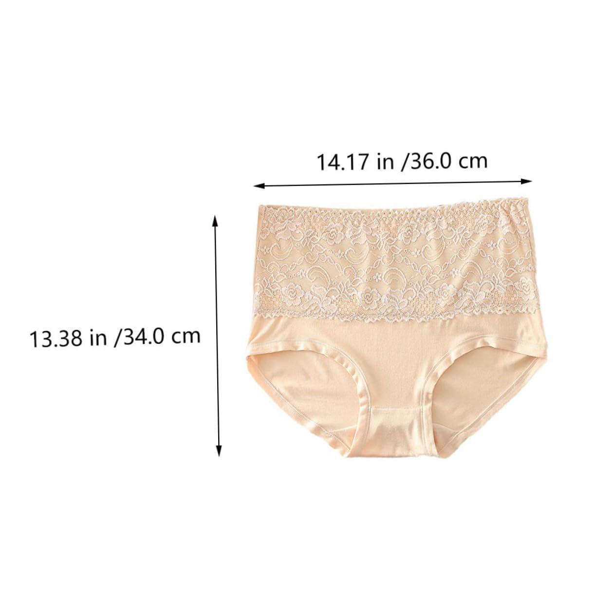 SHERCHPRY 4 szt. majtki z wysokim stanem damskie kalesony damskie oddychająca bielizna koronkowe majtki majtki dla kobiet koronka
