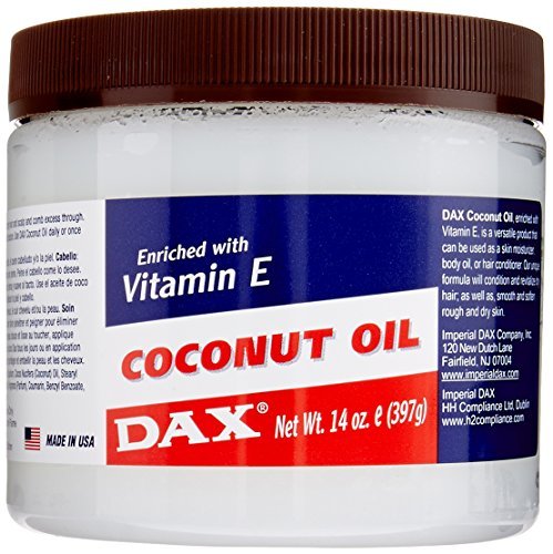 Dax Coconut Oil enriched with Vitamin E 14 oz. (397g) by DAX