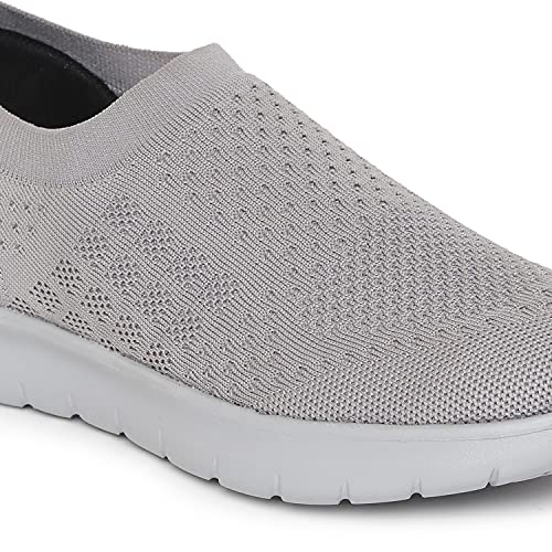 Image of Marc Loire Women's Athleisure Comfortable Knitted Active Wear Slip-On Casual Shoes