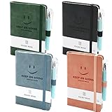 📖 BieFuSin 4-Pack College Ruled Notebooks Set wäre perfekt für viele Menschen und viele Gelegenheiten. Mini Notizblock kann in die Tasche und kleine Taschen gesteckt werden. Schüler der Grundschule und Hochschule können damit Notizen schreiben oder Hausaufgaben abgeben. Pendler können damit Ihren täglichen Arbeitsplan planen und wichtige Meilensteine notieren.