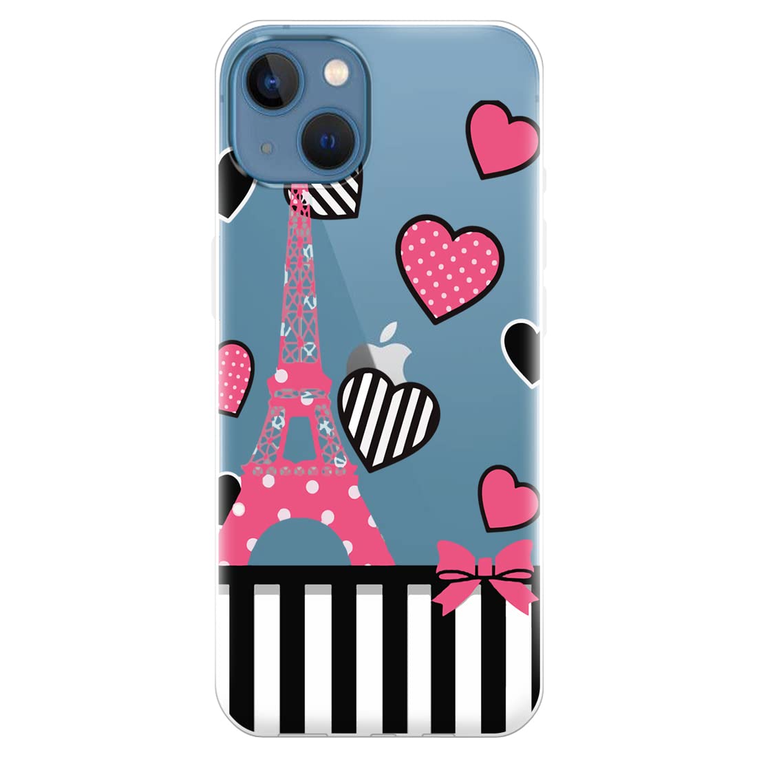 Fashionury Designer Transparent Soft Silicon Flexible Stylish Back Cover Case for iPhone 13 -S075 (B09TWC57D5) Amazon Price History, Amazon Price Tracker