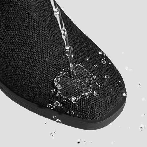 VIVAIA Celina Women's Chelsea Boots, Square Toe Short Ankle Boots, Comfortable Water Resistant Walking Booties for Daily Outfit3