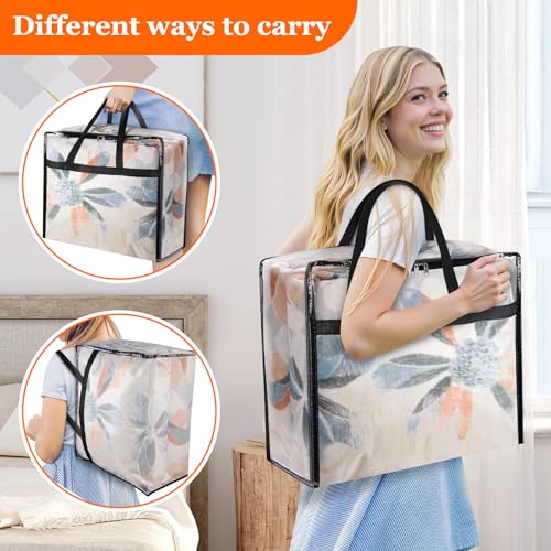 TasticTotes Clear Plastic Storage Bags