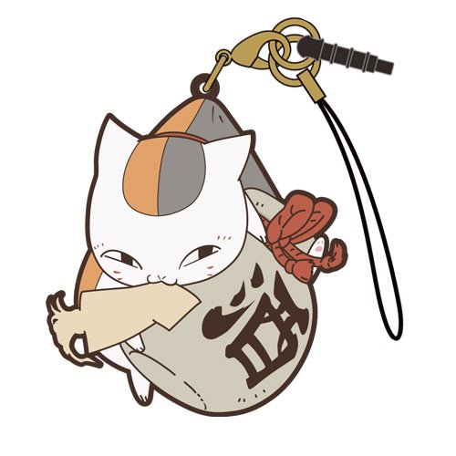 Amazon.co.jp: 夏目友人帳 ニャンコ先生つままれストラップ : Toys & Games