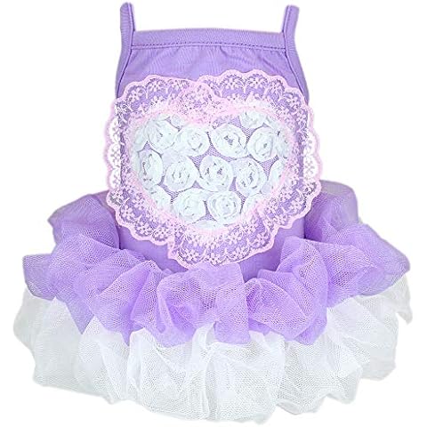 Parisian Pet Purple Heart Tutu Dress Cover