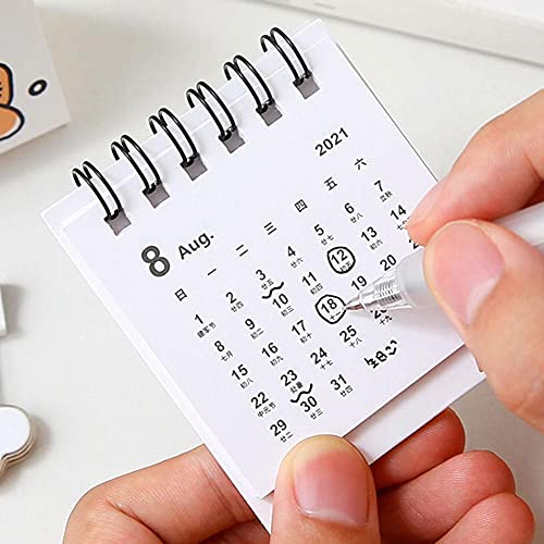 Desktop Kalender 2021.8-2022.12 Mini Bureau Kalender voor School Office Home Desk Ornamenten door Shanghaiyuming - Image 3