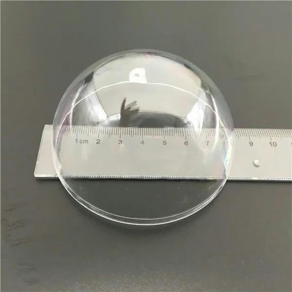 24 Boules/lot Boule de noël Claire remplissable Ornement décoration de Mariage Boule Acrylique Transparente boîte à bonbons-100mm