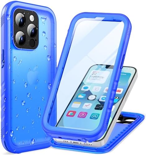 Cozycase TOP Militärschutz wasserdichte 360 Hülle Für iPhone 13 Pro Max | Outdoor Panzerhülle Full Armor Case, Vorne Hinten Komplett Schutz, Soßfest Staubschutz Baustelle Waterproo