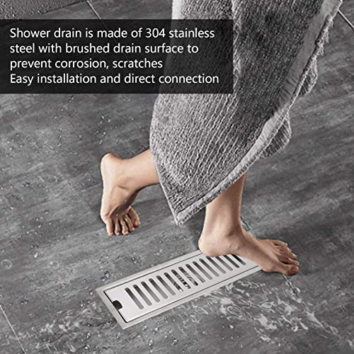 Drain de sol de douche rectangulaire pour évacuer l'eau rapidement sans odeurs - 5