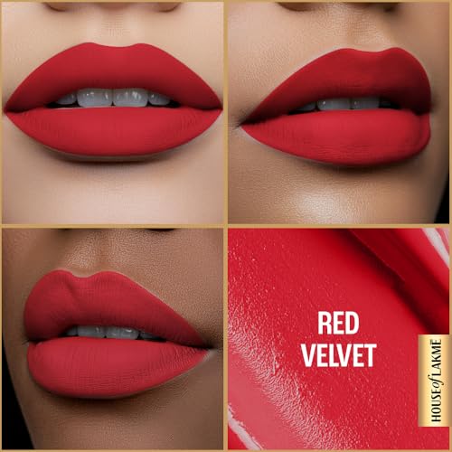 Image of LAKME ULTIMATE GLAM LIQUID LIPSTICK (RED VELVET)