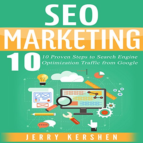 SEO Marketing Audiolivro Por Jerry Kershen capa