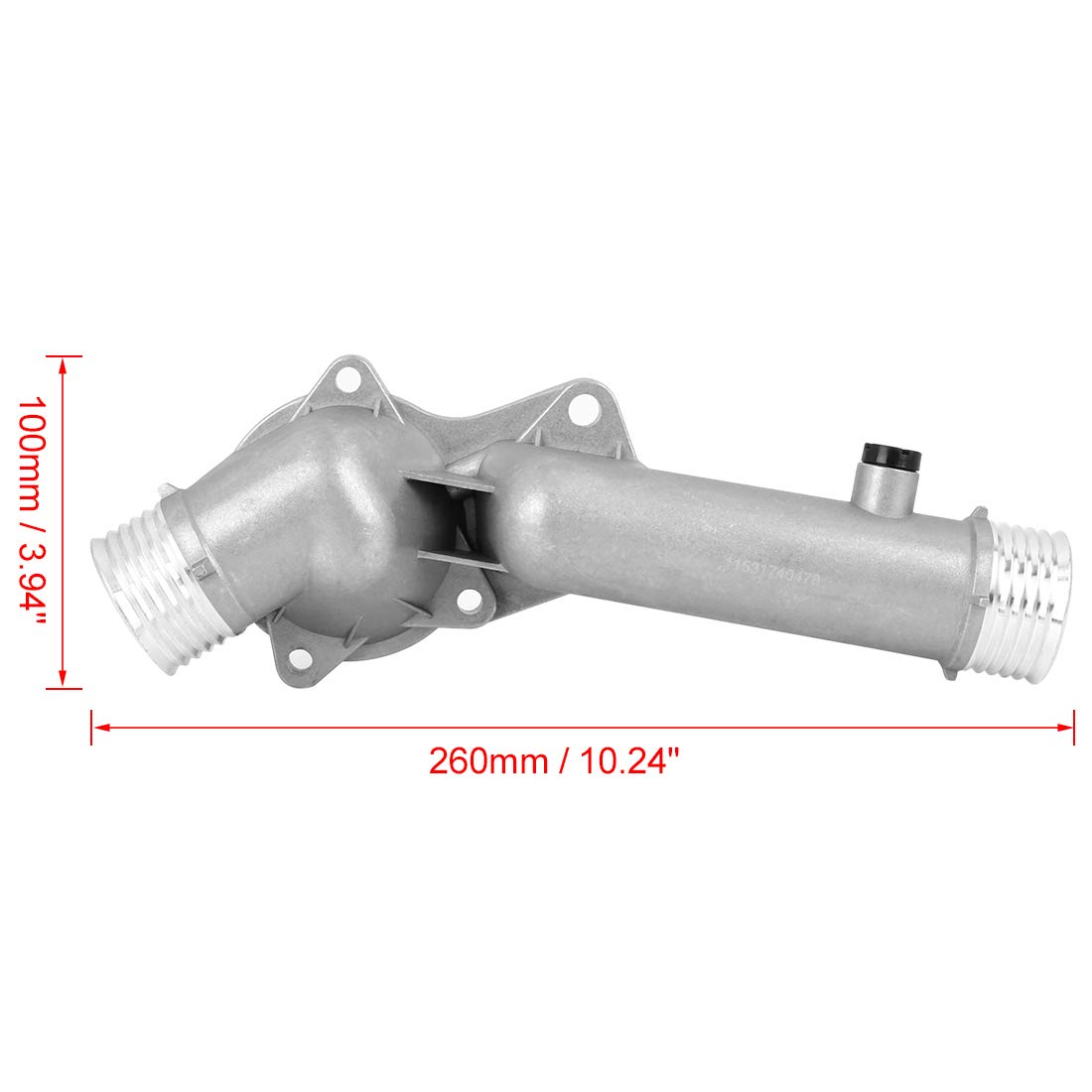 Amazon.com: X AUTOHAUX 11531740478 Car Engine Coolant Thermostat 