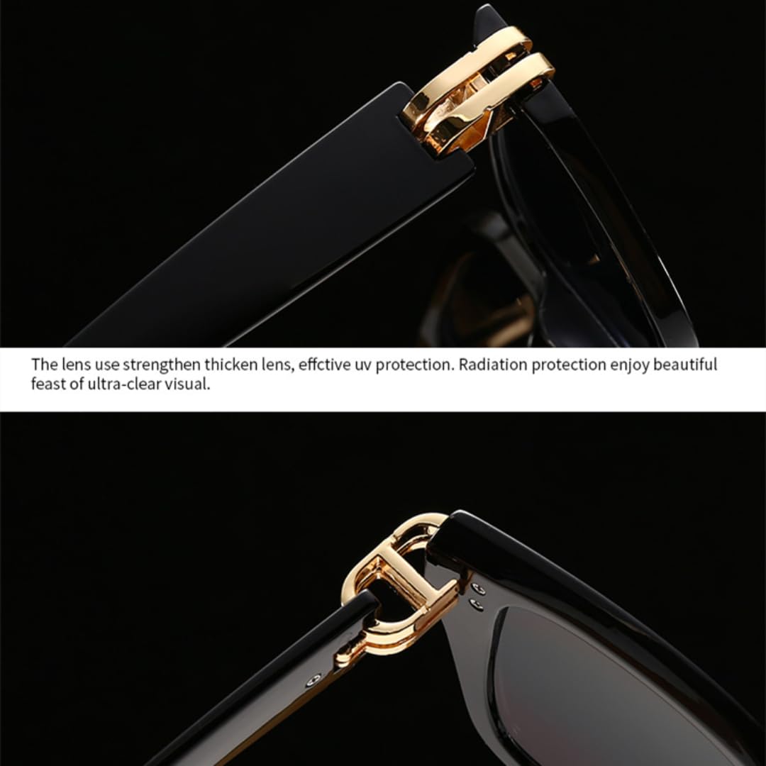 Gafas de sol clásicas de lujo vintage para mujer y hombre, estilo punk, remache, sexy, Uv400