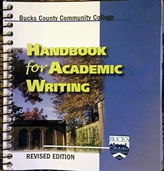 Spiral-bound Handbook for academic writing (bucks county community college) Book