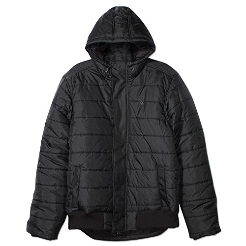LRG Osborne Hooded Puffy Jacket Black