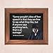 AMERICAN LUXURY GIFTS Sir Winston Churchill Quote Wall Art Print - Some People's Idea of Free Speech - 10x8 Vintage Print For Home Decor, Office Decor, & Classroom Decor, Unframed