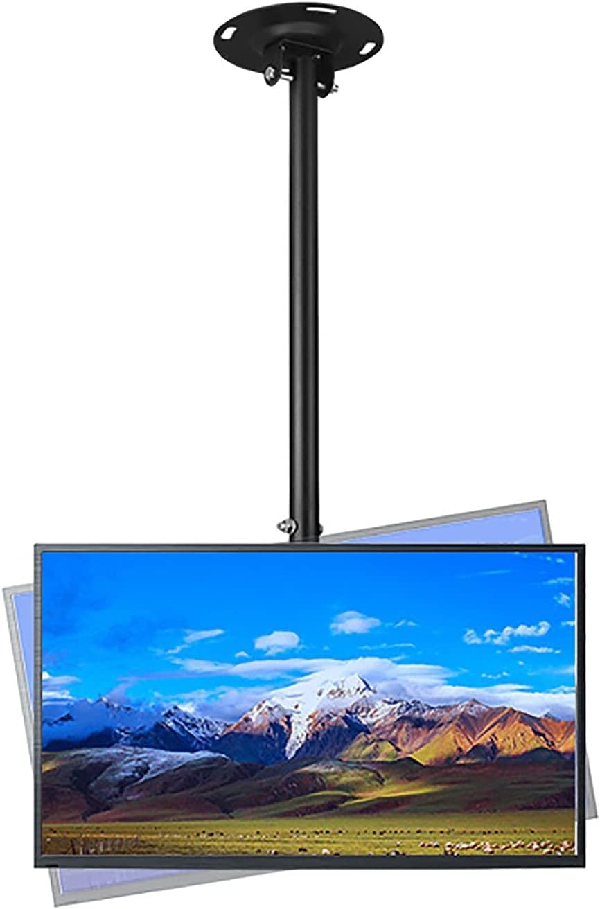 CGCSYZ Multifunction Ceiling TV Bracket Mount, for Most 42-70 Inch TV LCD, with Tilt Swivel TV Stand, Max VESA 600x400mm TV Mount TV Stand