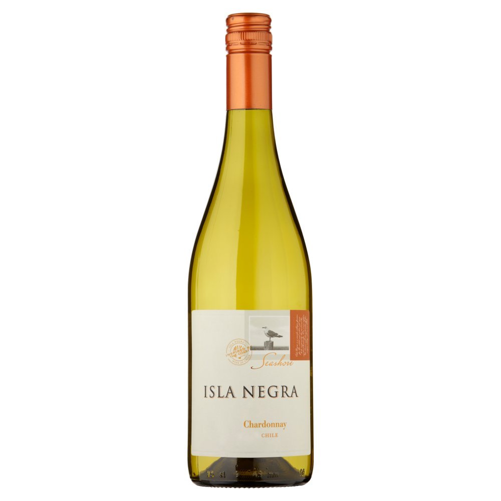 Isla Negra Reserva Chardonnay White Wine 75cl Bottle x 2 Pack