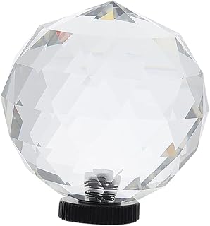 CIYODO 1Pc Prismas Físicos De Vidro Óptico Cristal Suncatcher Bola Prismas De Bola De Cristal Prismas Redondos Equipamento De Experimento Óptico Experimento De Física Demonstração Prop