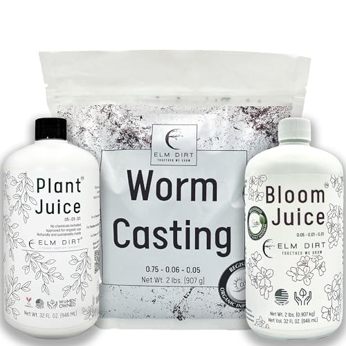 Elm Dirt Fertilizante Orgánico Líquido Trio Bundle miniatura 1