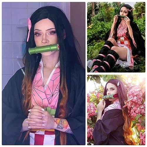Nezuko Tanjiro Set di costumi Cosplay per adulti