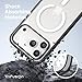 FLOLAB Surtect Tri-Fusion Magnetic for iPhone 17 Pro Max Case Protective Slim Design Magsafe Compatible Military Grade - Clear Matte Translucent