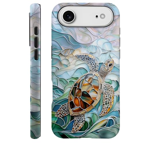 Coque H7KQ Air tortue marine cadeau anniversaire garçon fille original