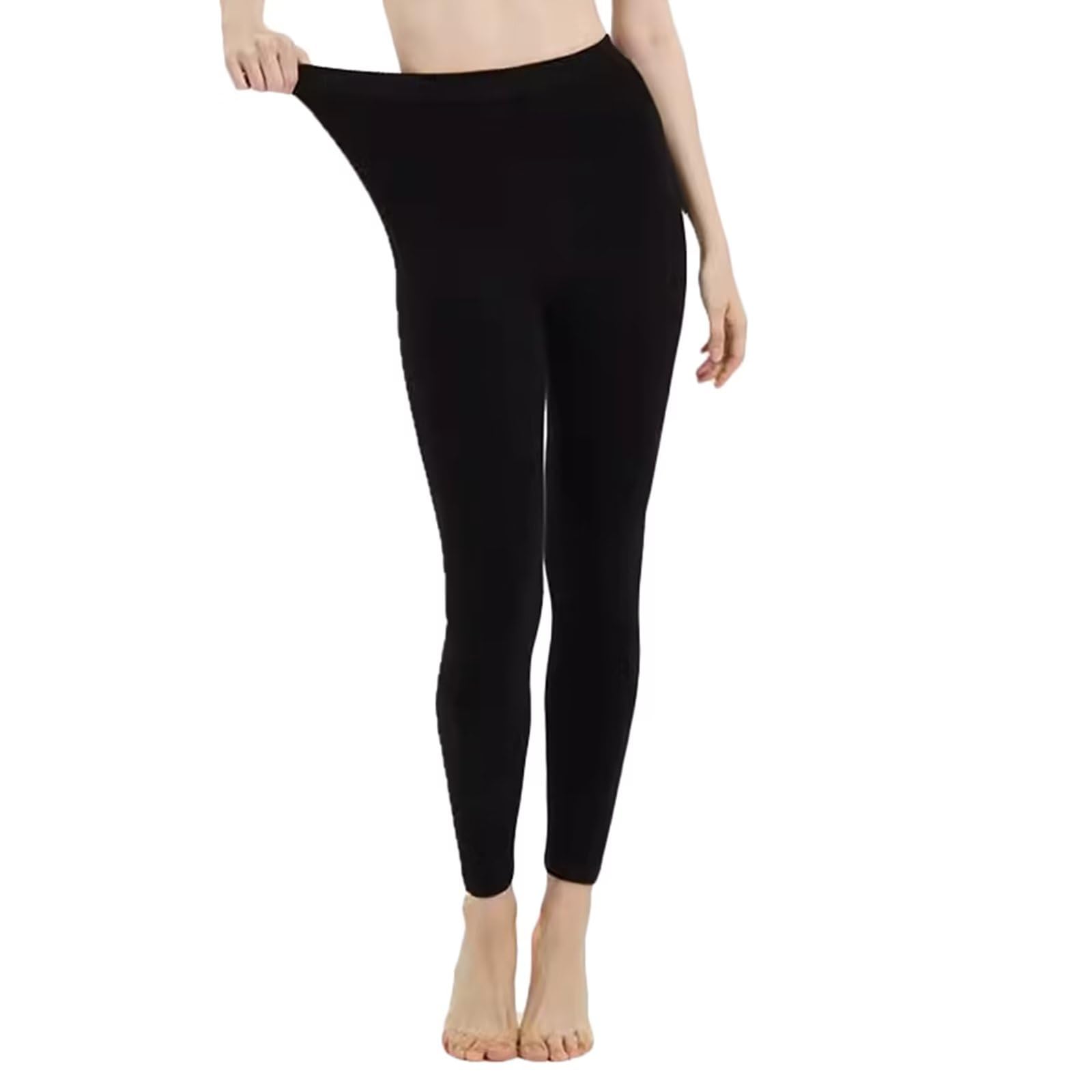 97.1% Cachemir Pantalones Térmicos para Mujer Pantalones Térmicos de Cintura Alta Pantalones Térmicos para Mujer Invierno Pantalones para Uso Diario Senderismo Caminar Esquí