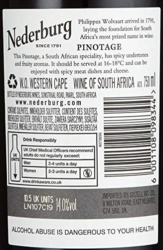 Nederburg Varietals Pinotage Trocken (6 x 0.75 l)